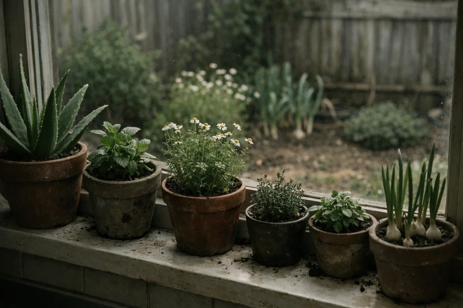 medicinal plants to grow at home on a kitchen windowsill for survival and emergencies