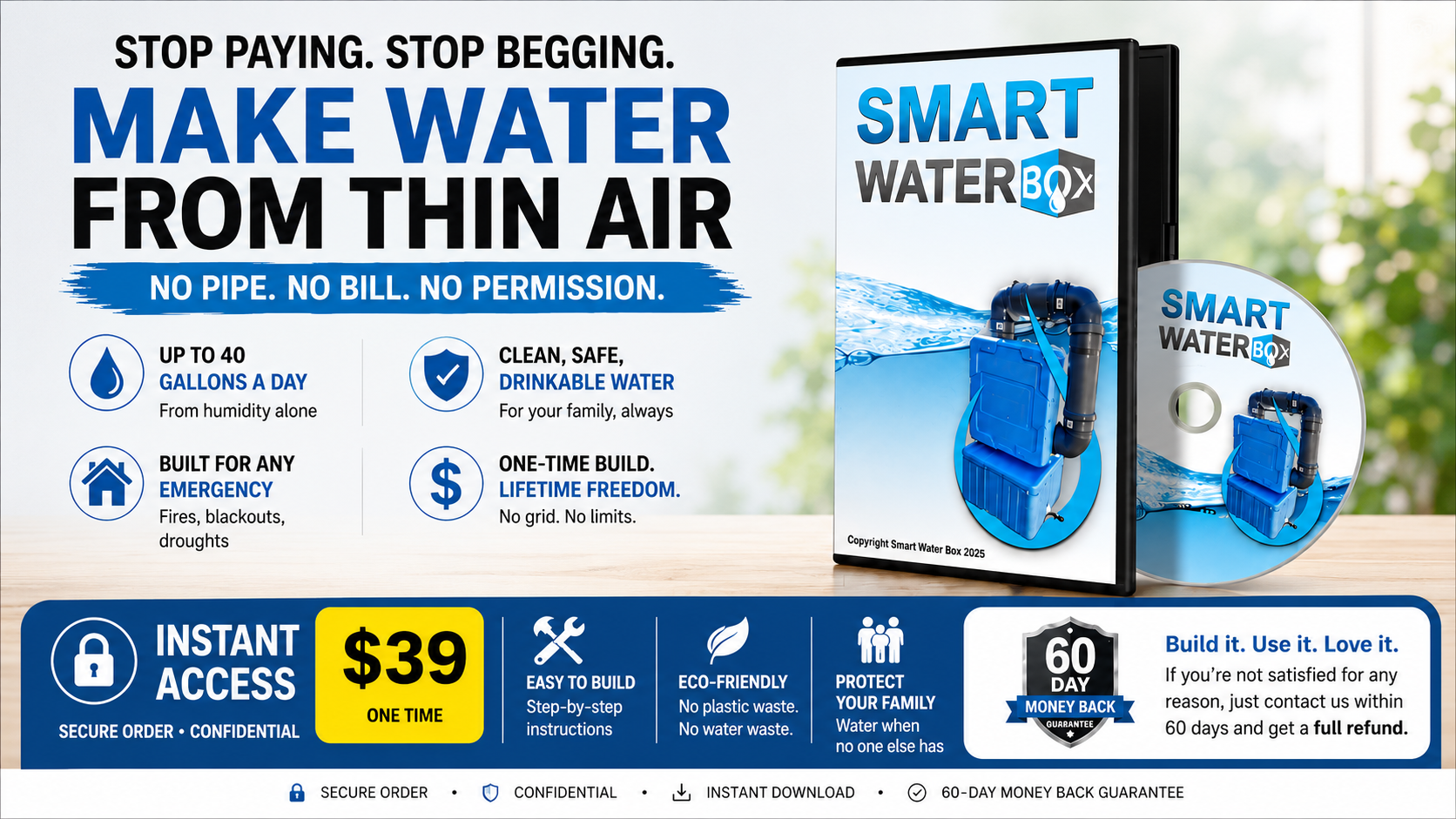 Smart Water Box offer