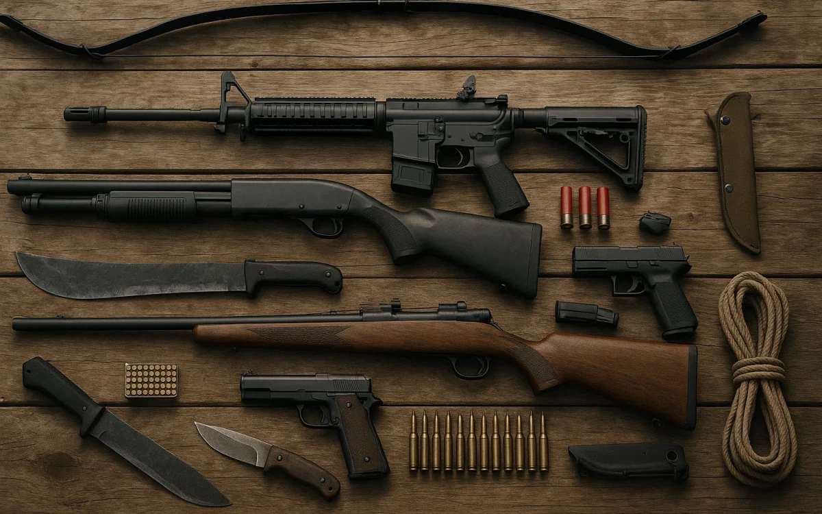 Shotgun vs AR vs Bow: What Preppers Really Use